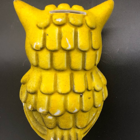 🌸Vintage Felt Owl Bank🌸 - Picture 5 of 5